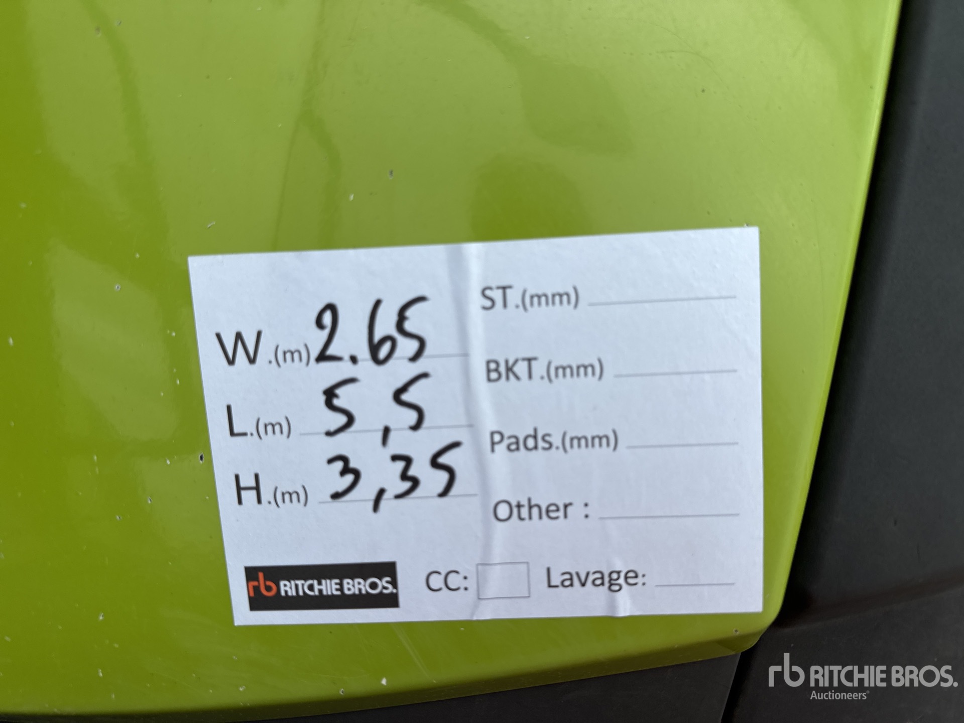 2017 Claas AXION 800