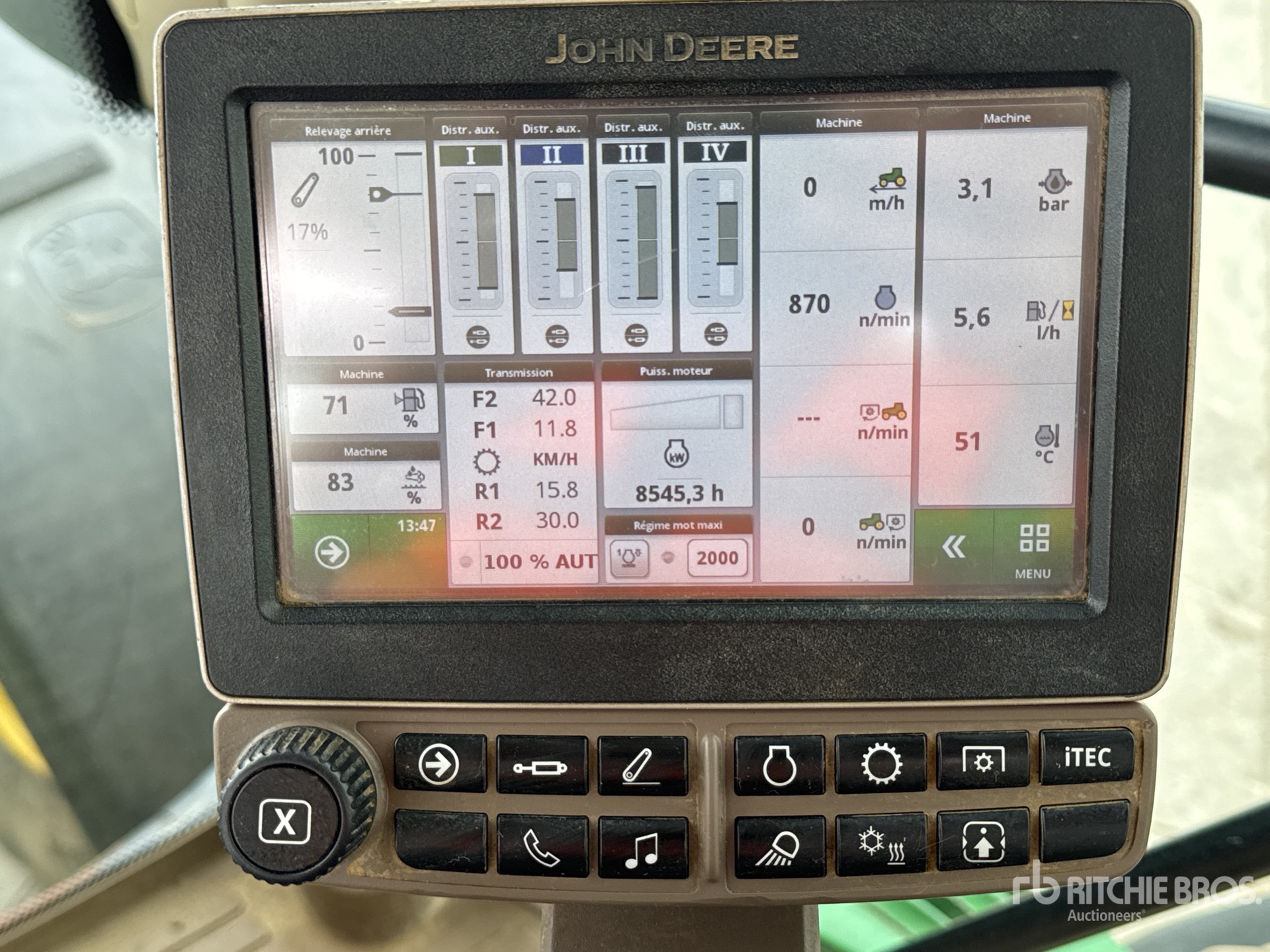 2015 John Deere 6215R AUTO POWE