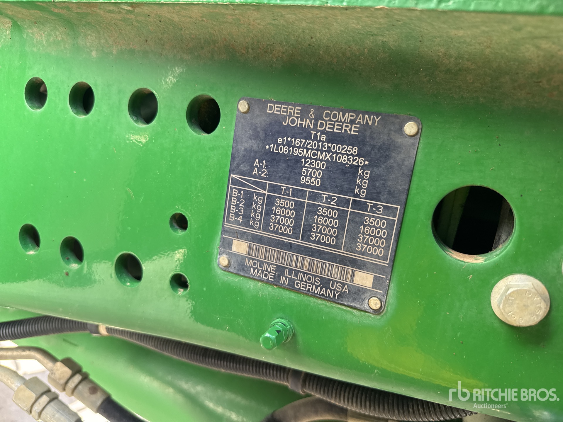 2021 John Deere 6195M COMMAND Q