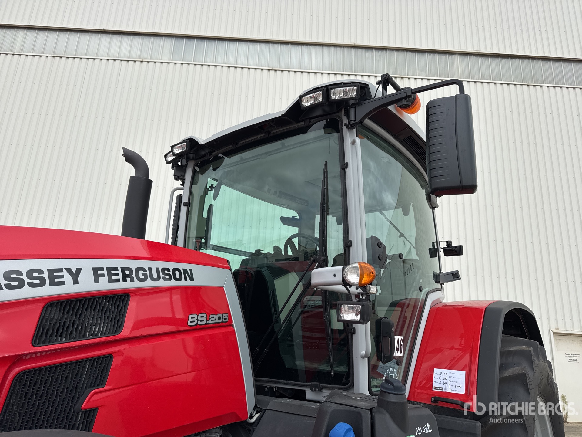2023 Massey Ferguson 8S.205 DYNA-7