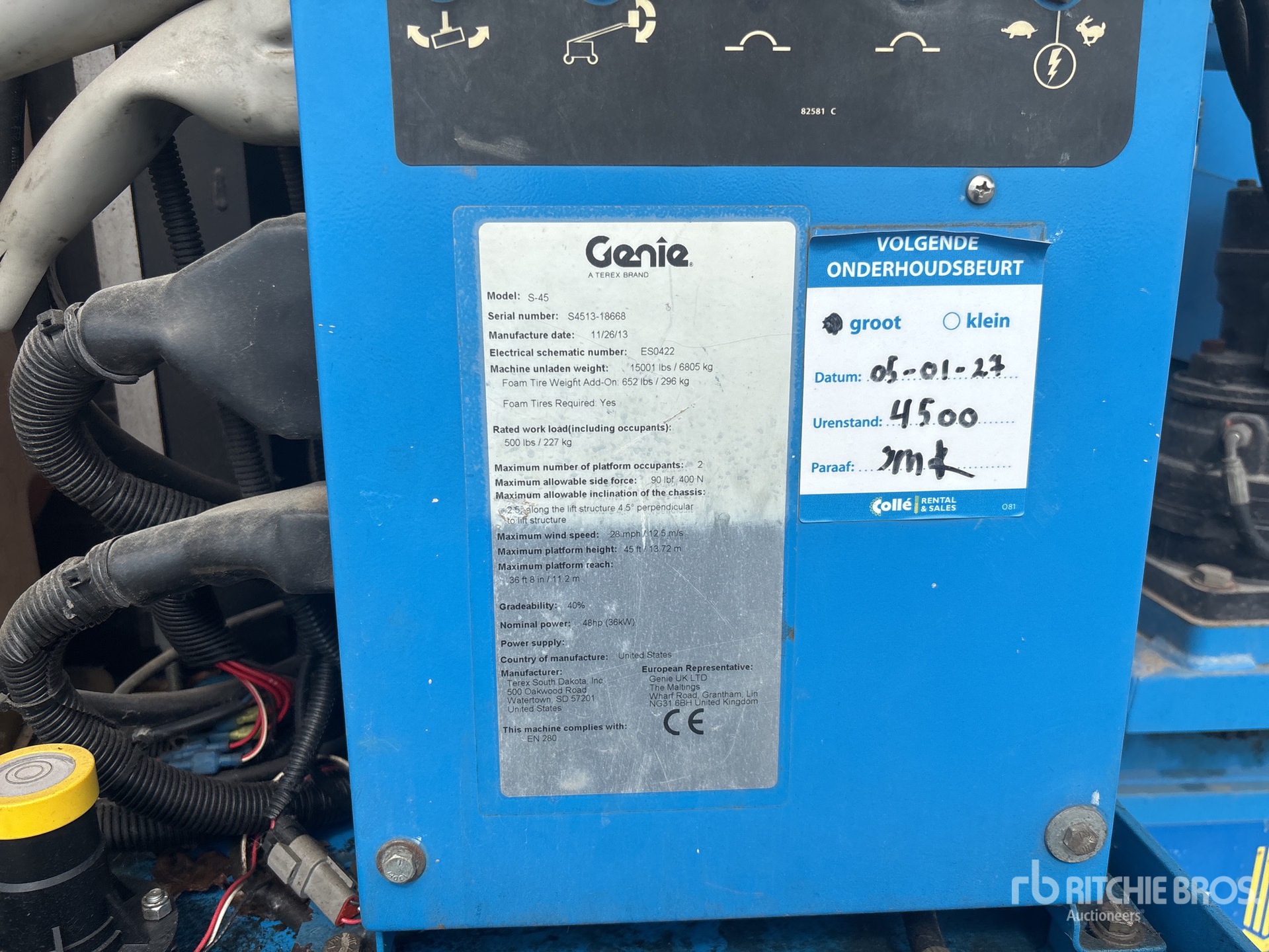 2013 Genie S-45