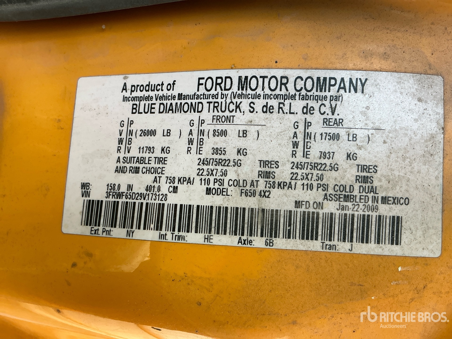 2009 Ford F-650