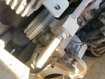 Engine with A/C Compressor