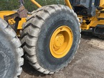 Chassis with Right Forward Drive Tire