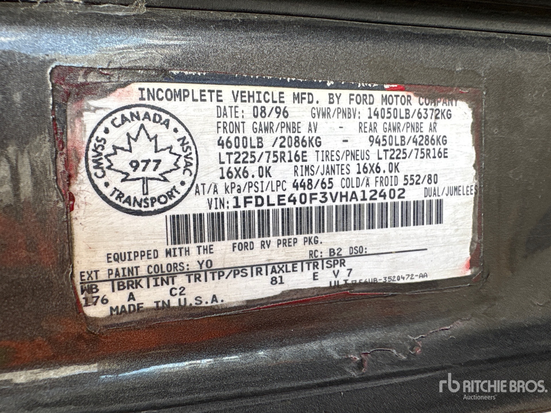 1997 Ford E-450