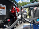 Moteur with compresseur de climatisation