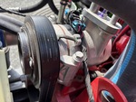 Moteur with compresseur de climatisation