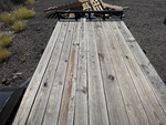 Trailer Chassis with Deck/ Floor Condition
