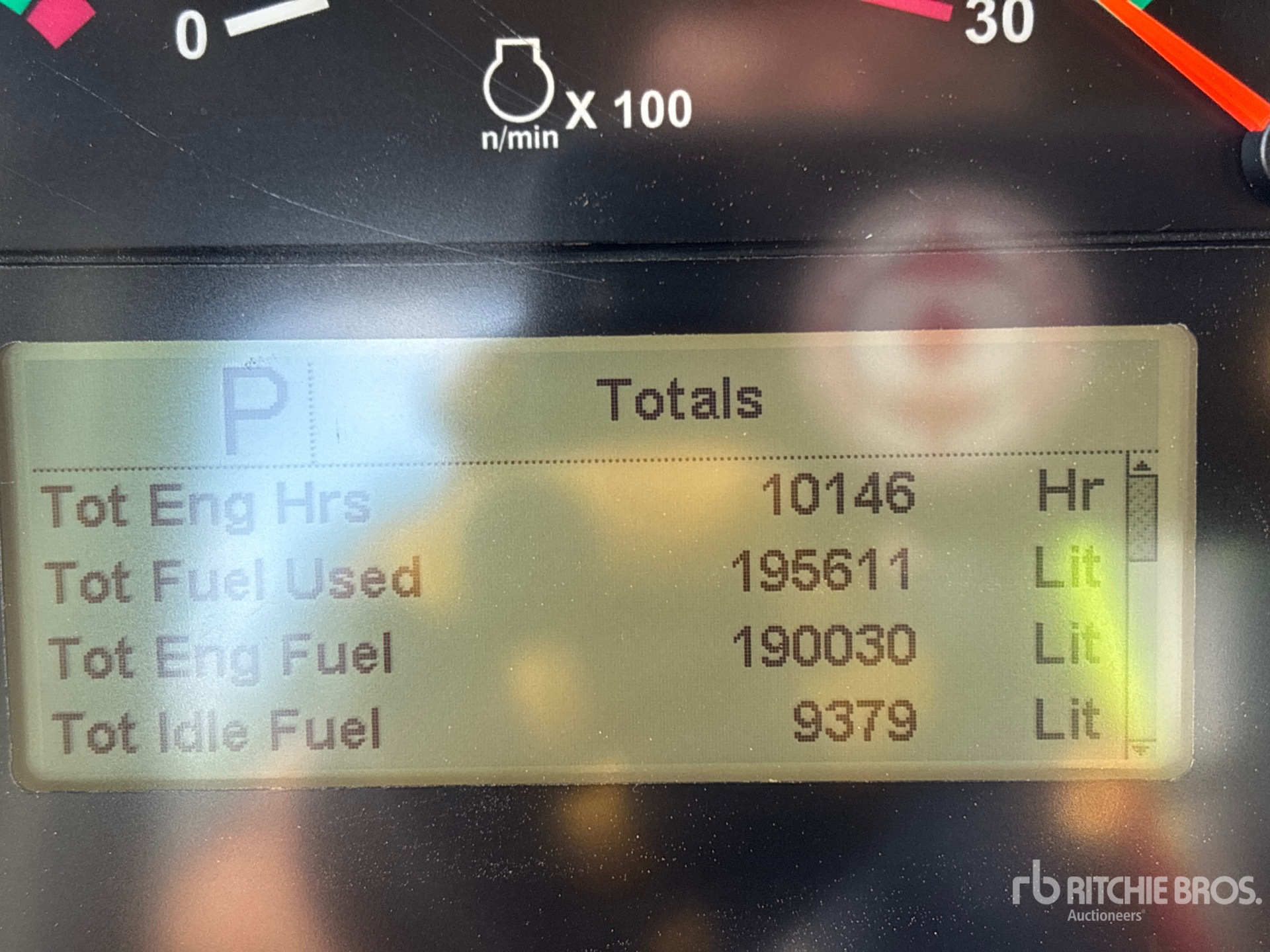 General Appearance with Hour Meter / Odometer