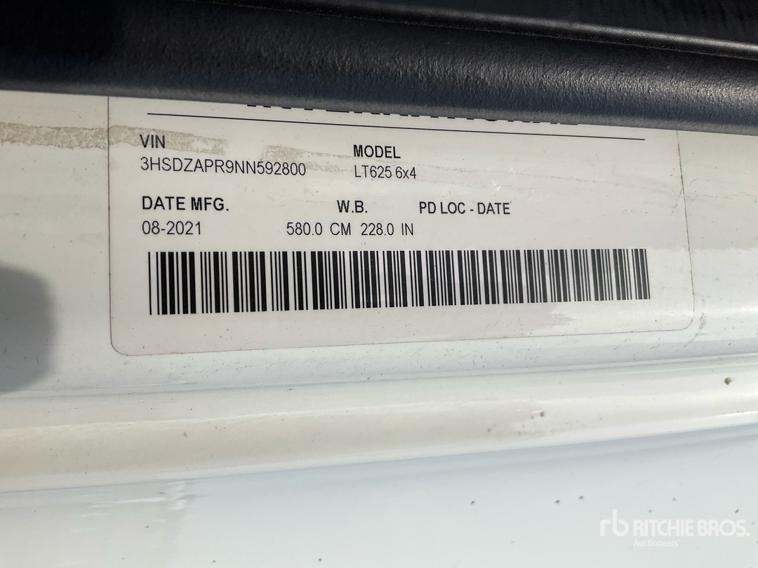 2022 International LT625