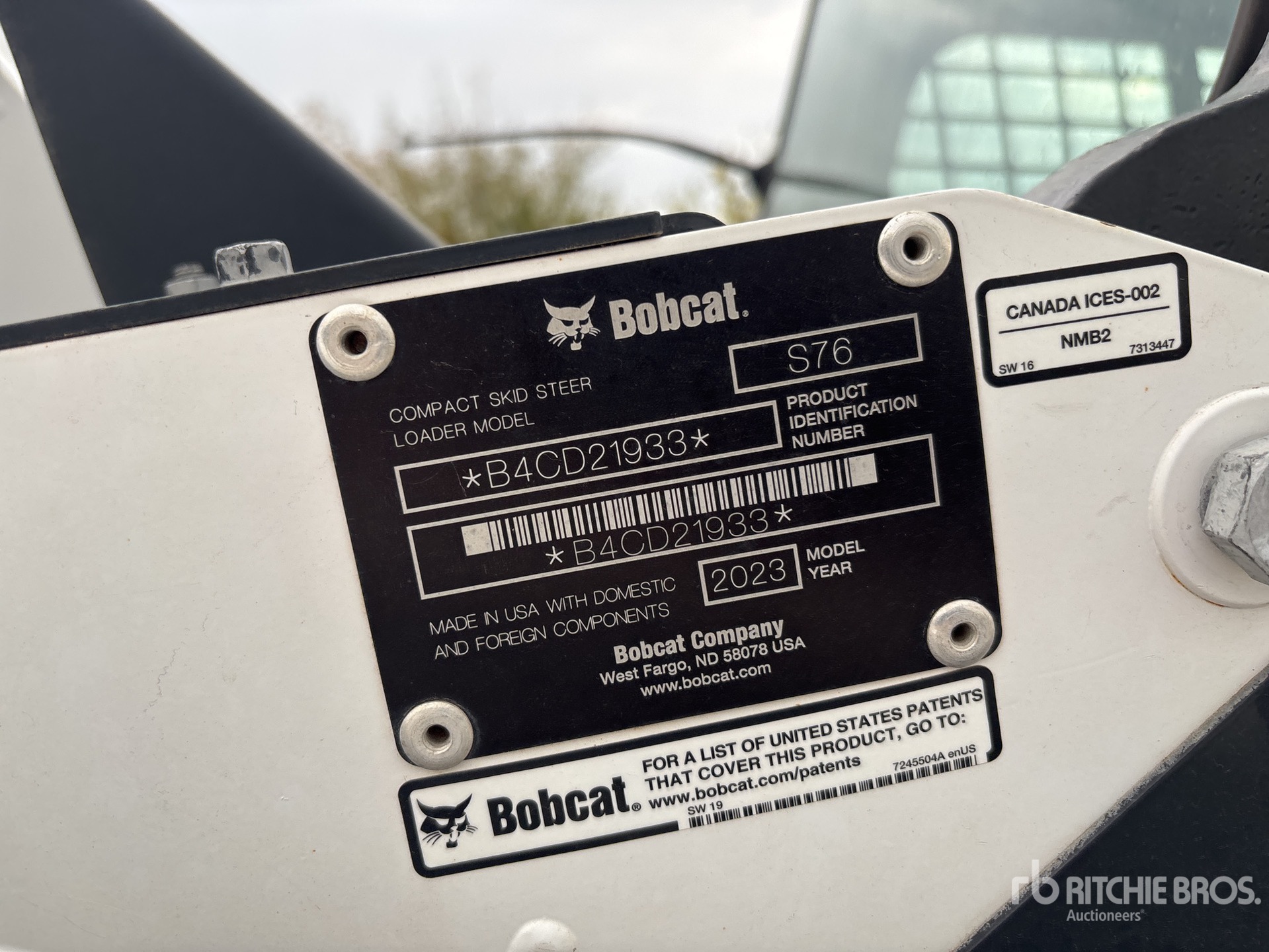 2023 Bobcat S76
