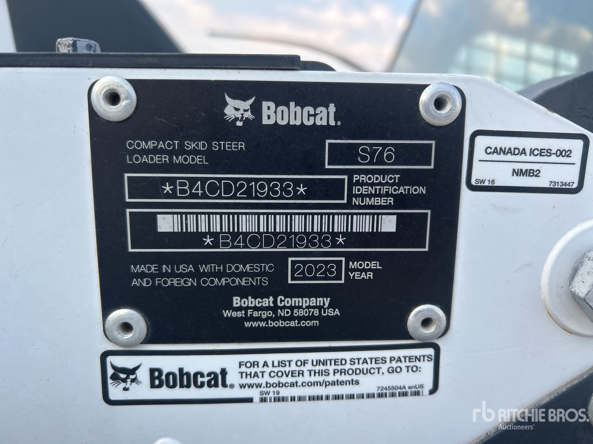 2023 Bobcat S76