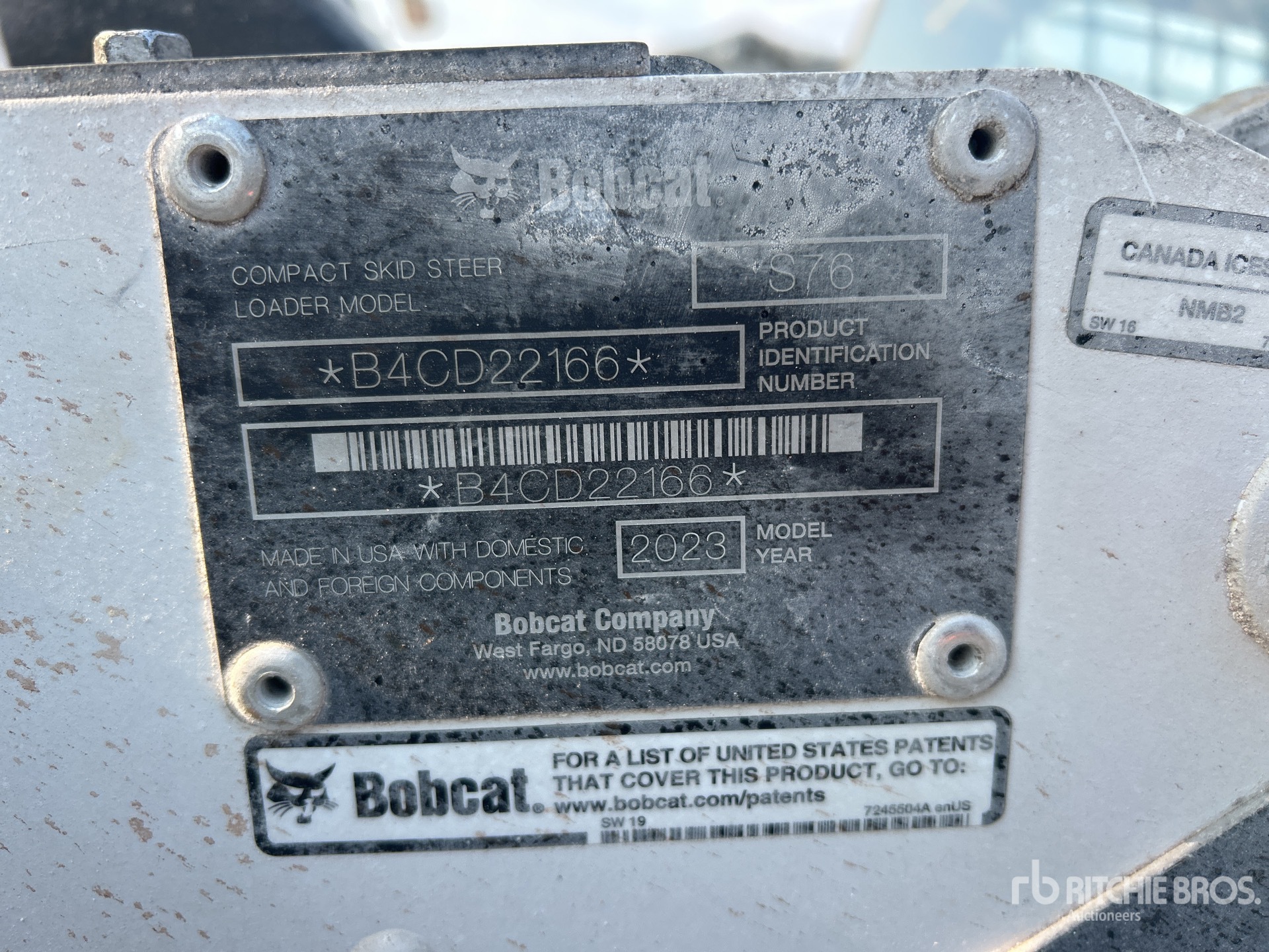 2023 Bobcat S76