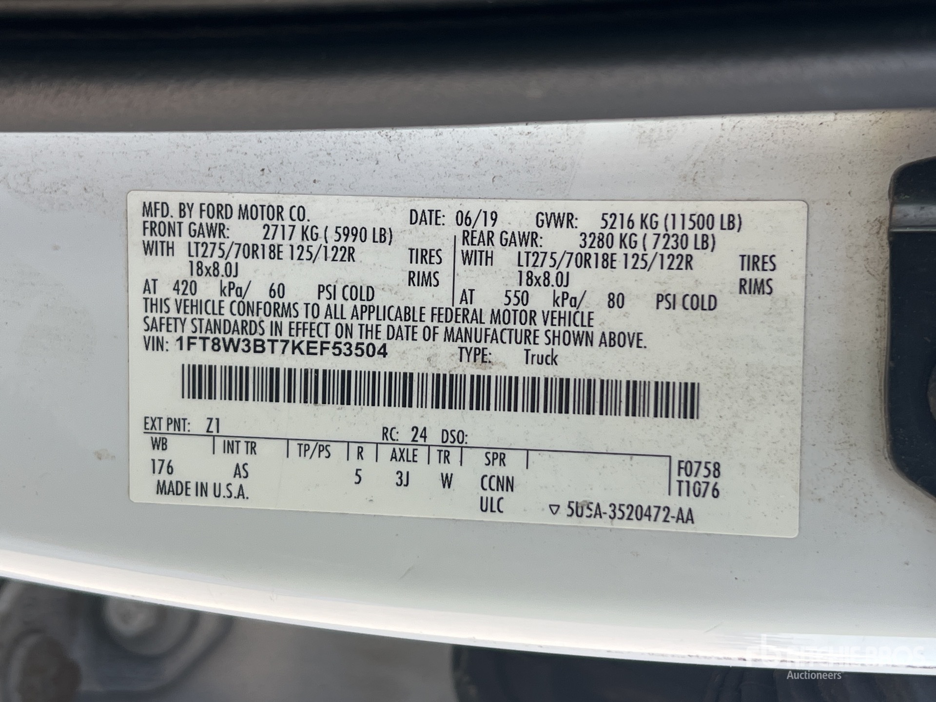 2019 Ford F-350