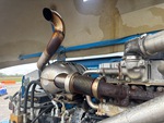 Engine with Exhaust System