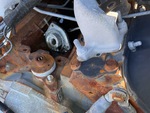 Engine with Oil Pump/Tach Drive (behind doghouse cover)
