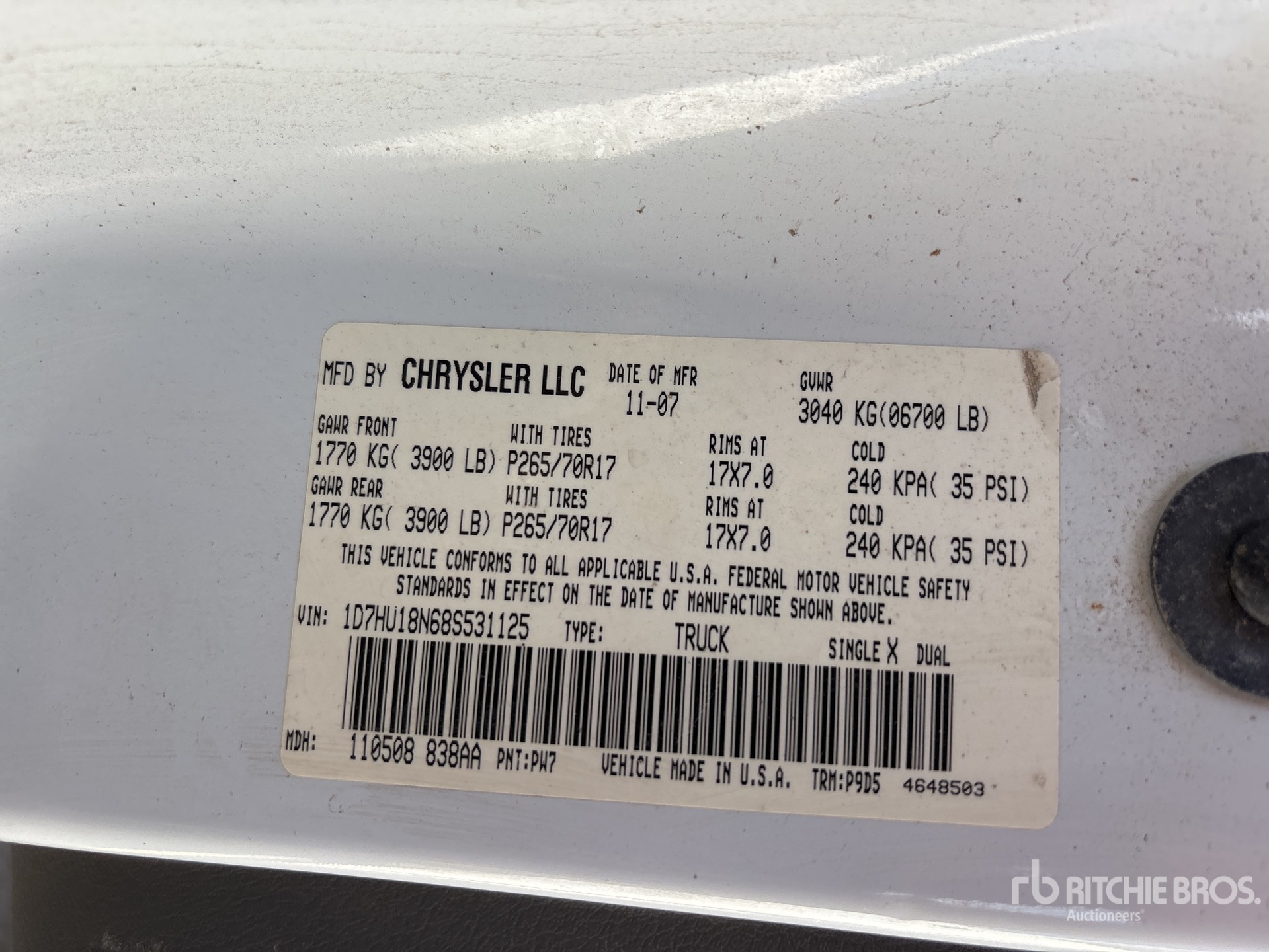2008 Dodge RAM 1500