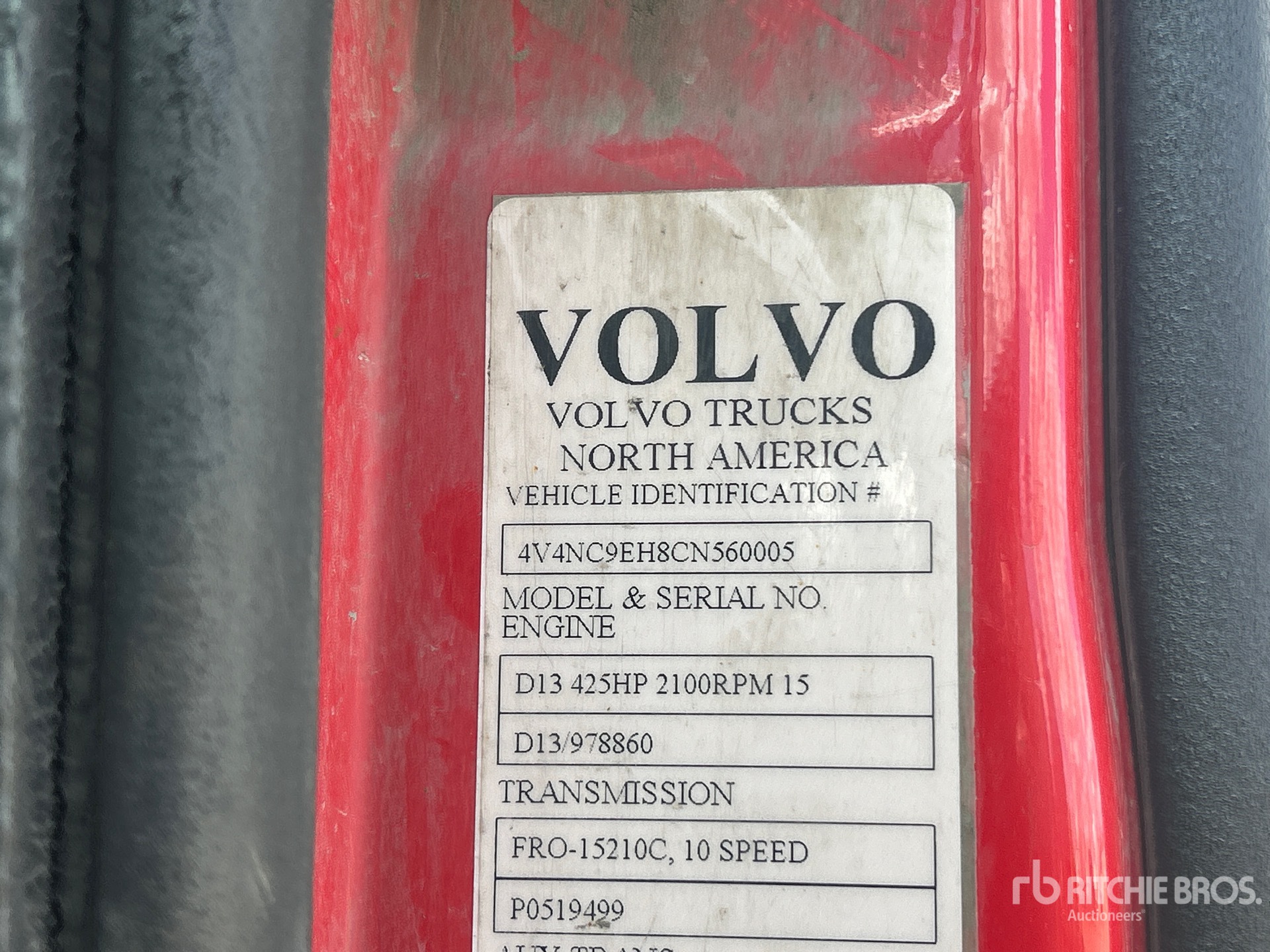 2012 Volvo VNL