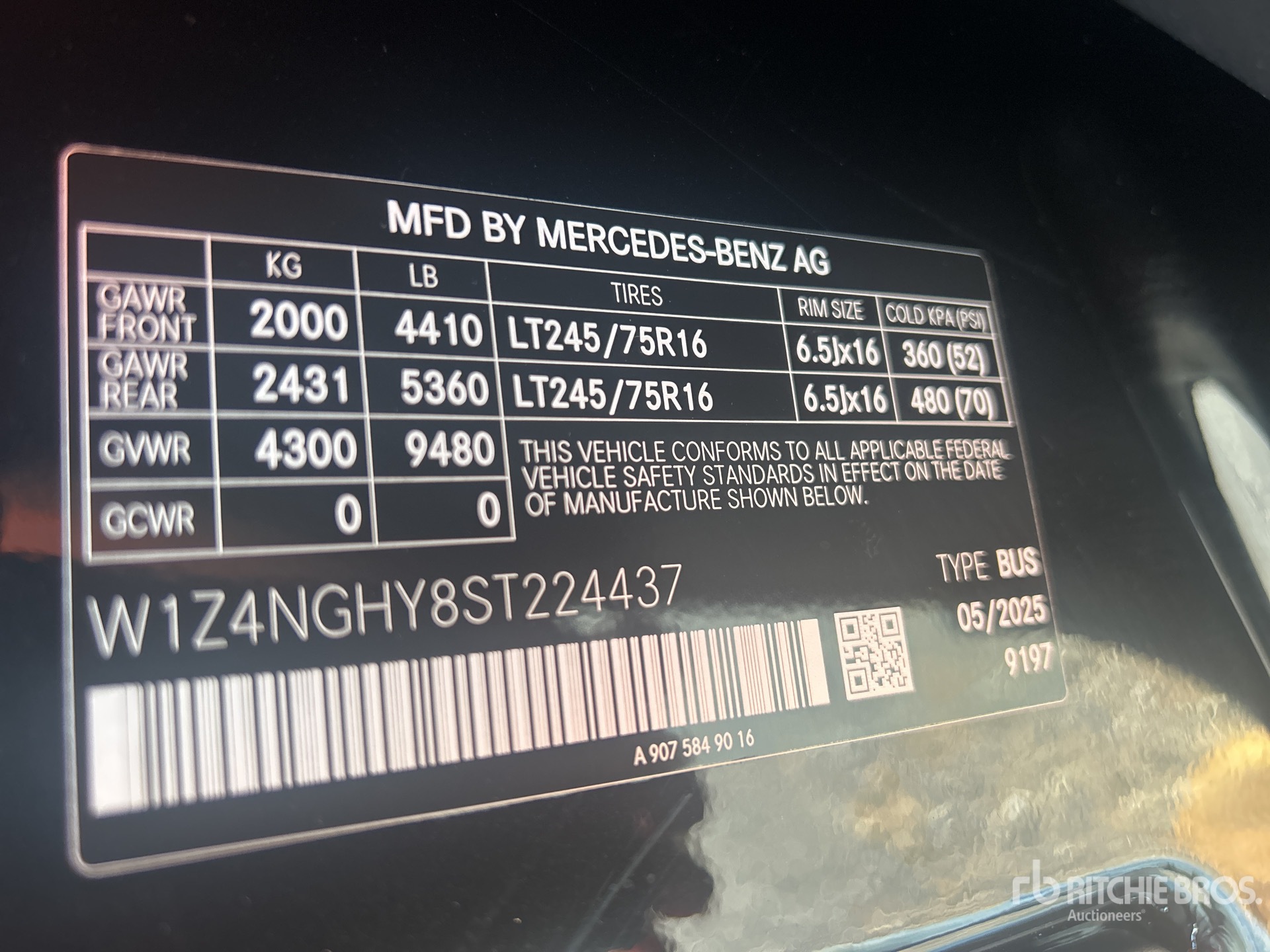 2025 Mercedes-Benz SPRINTER