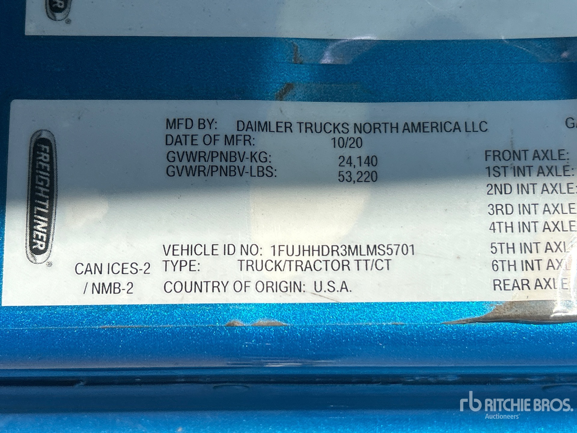 2021 Freightliner CASCADIA
