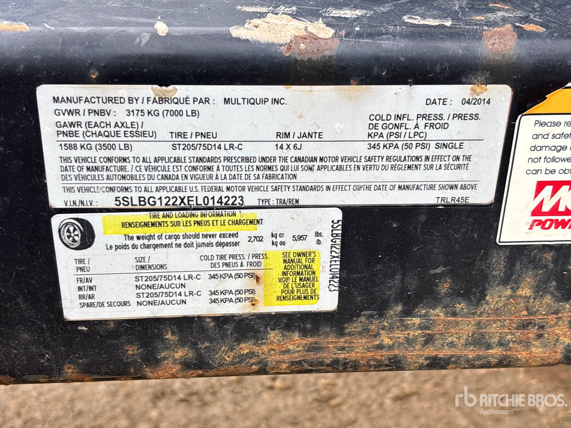 2014 Gorman-Rupp PA6C60-4045T-ES