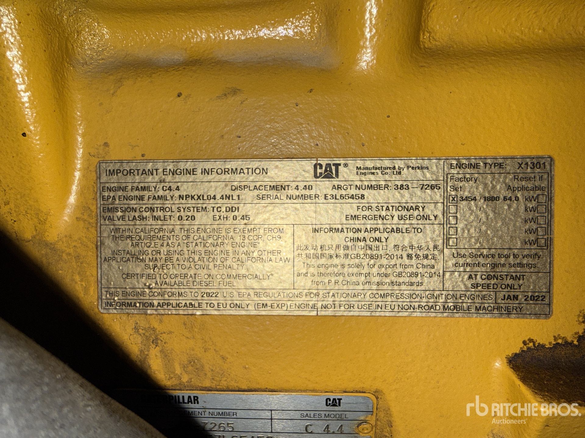 2022 Caterpillar D50GC