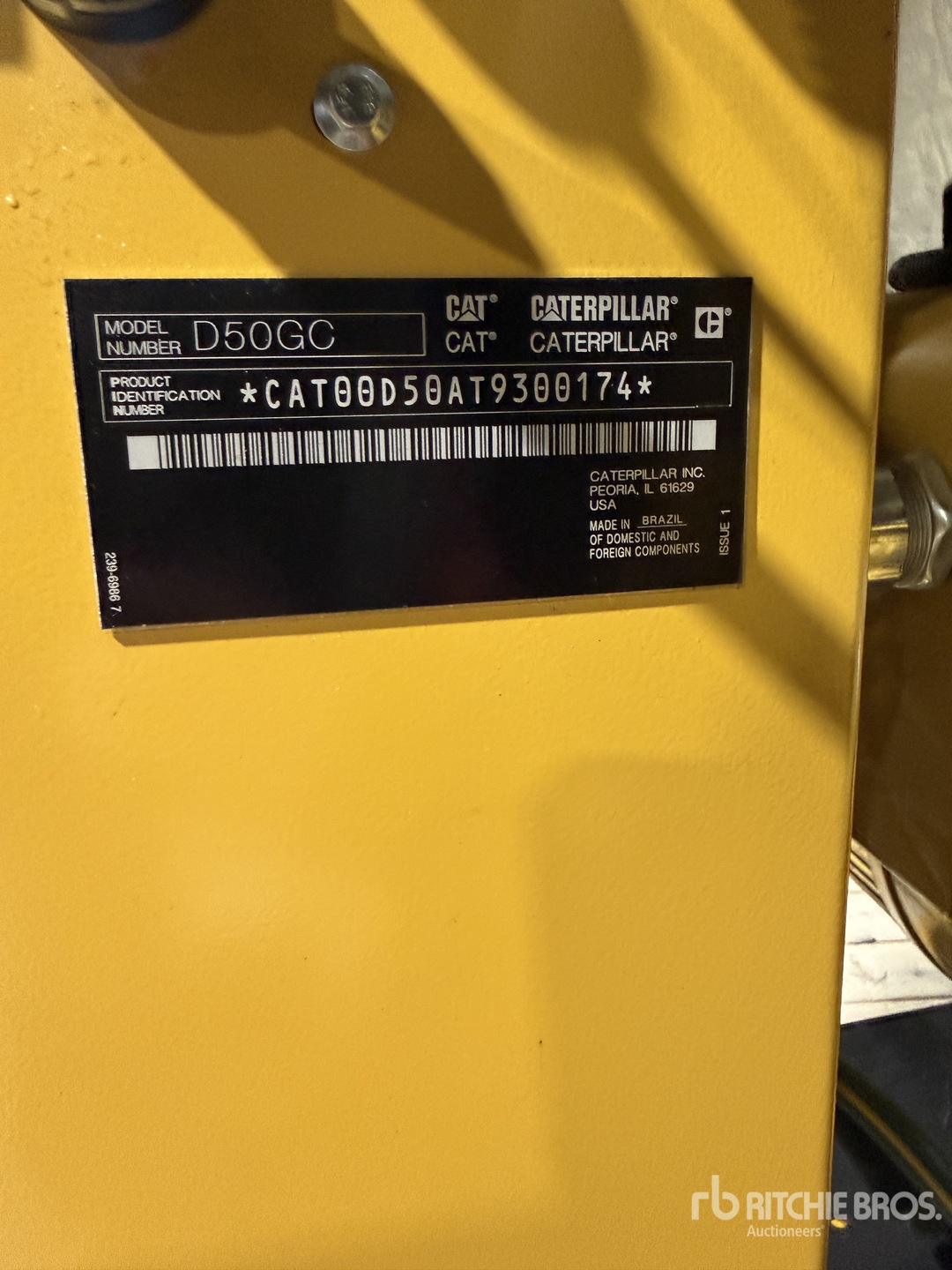 2022 Caterpillar D50GC
