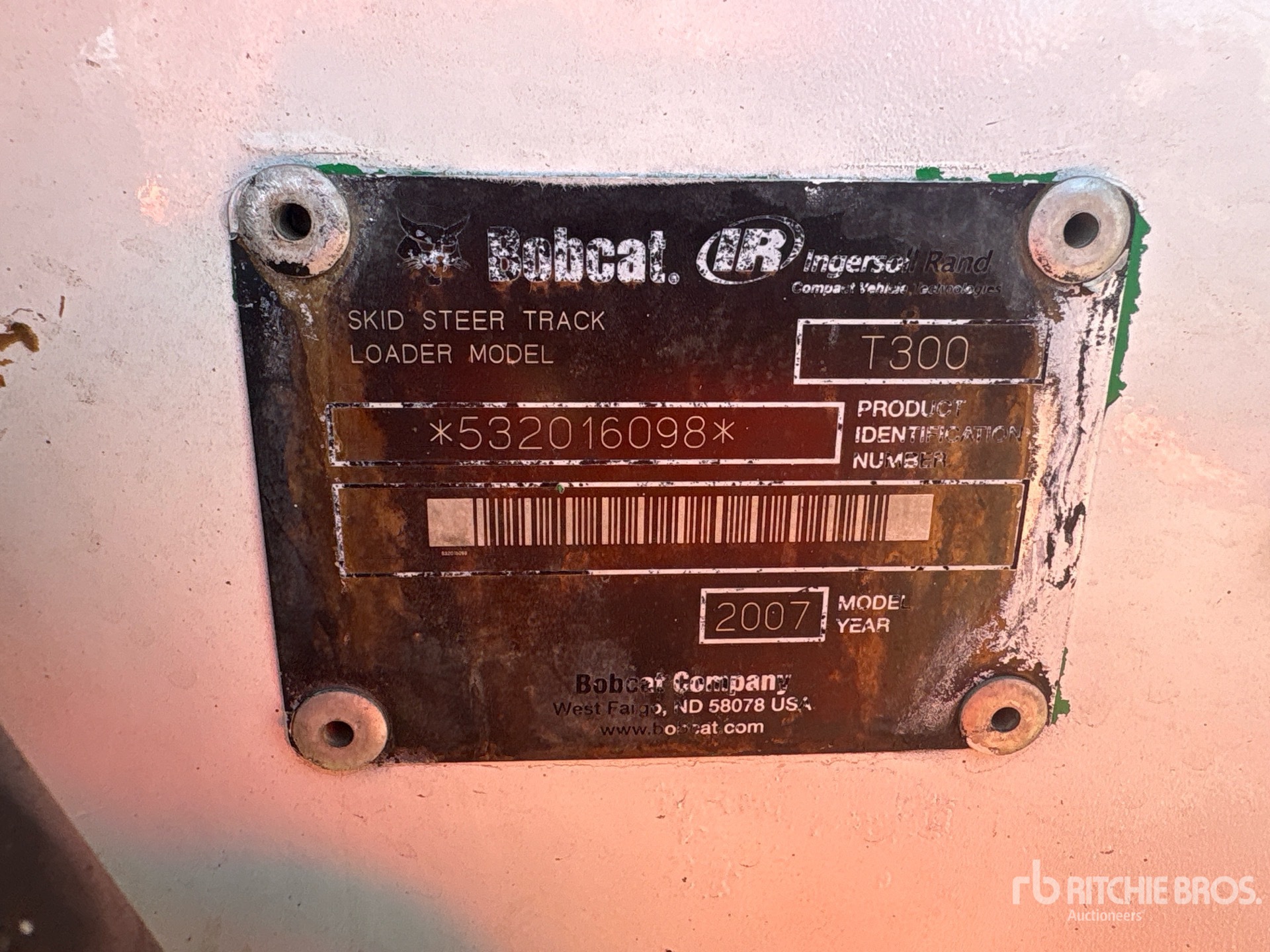2007 Bobcat T300