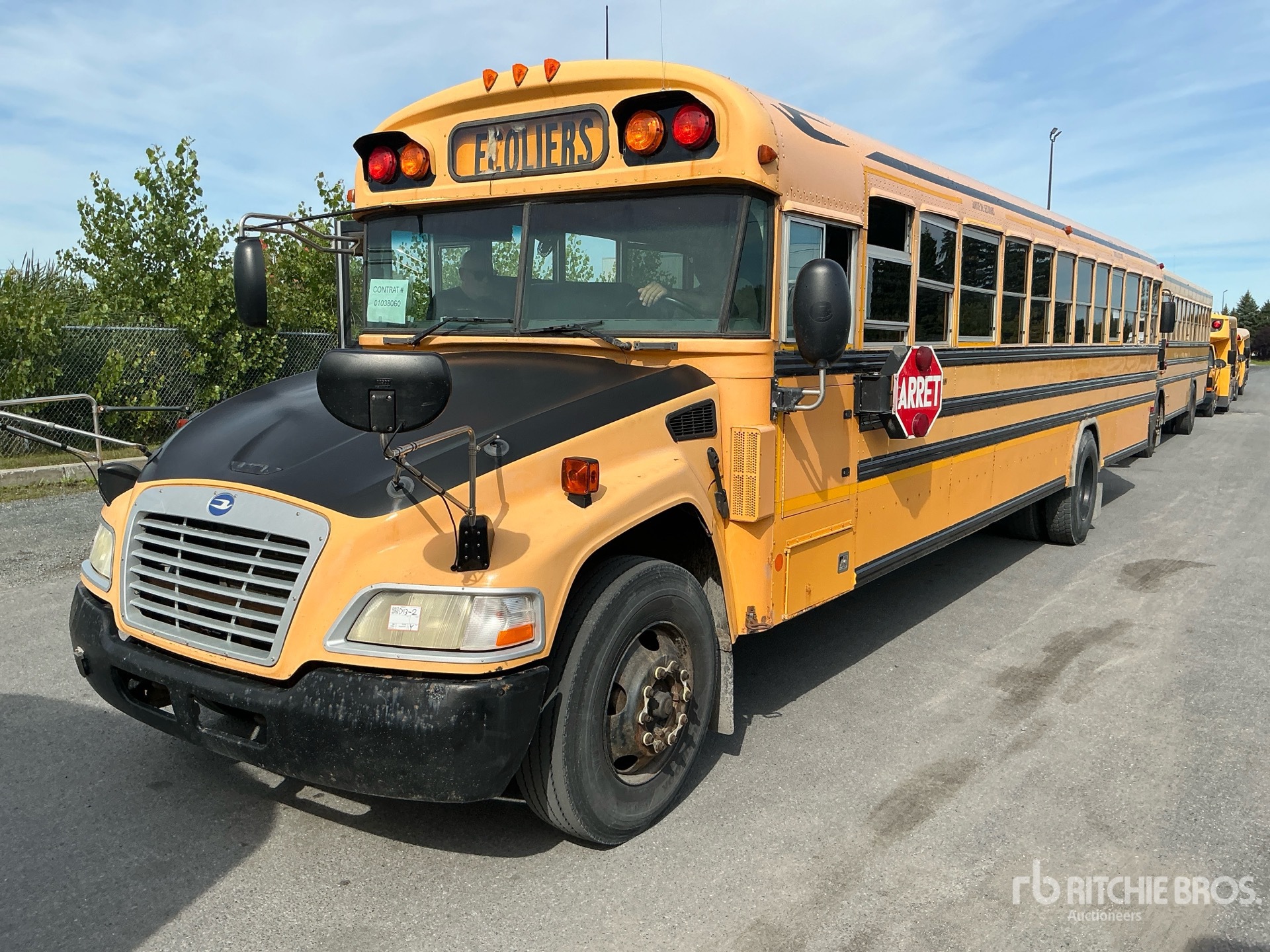 2012 Bluebird 4X2 72-SEAT SCHOOL