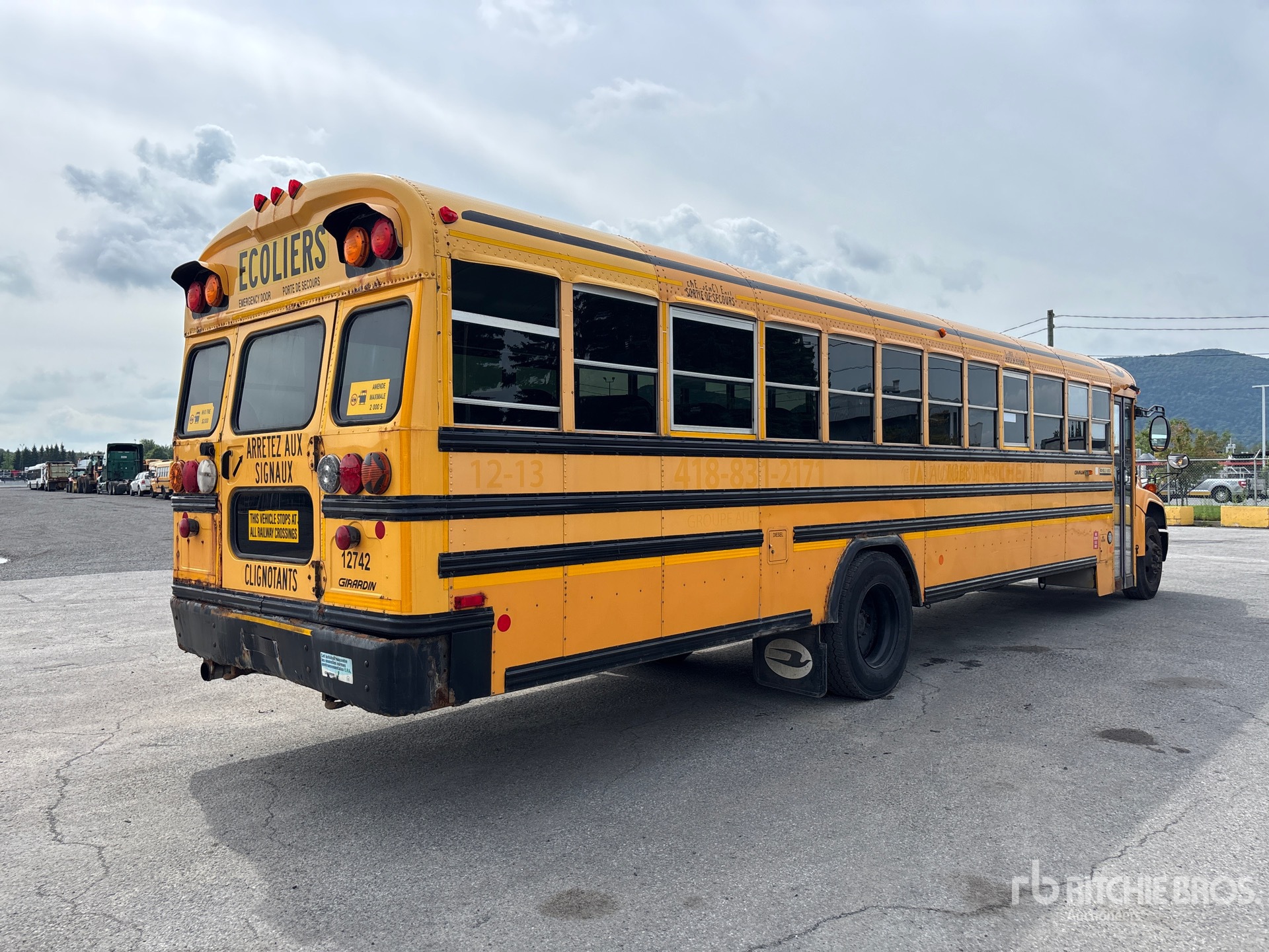 2012 Bluebird 4X2 47-SEAT SCHOOL
