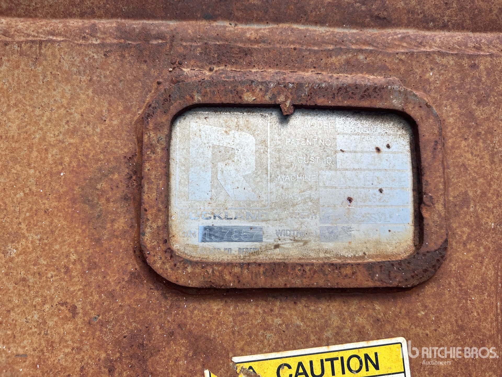 Rockland 24 IN DIGGING - FITS VOLVO EC300E