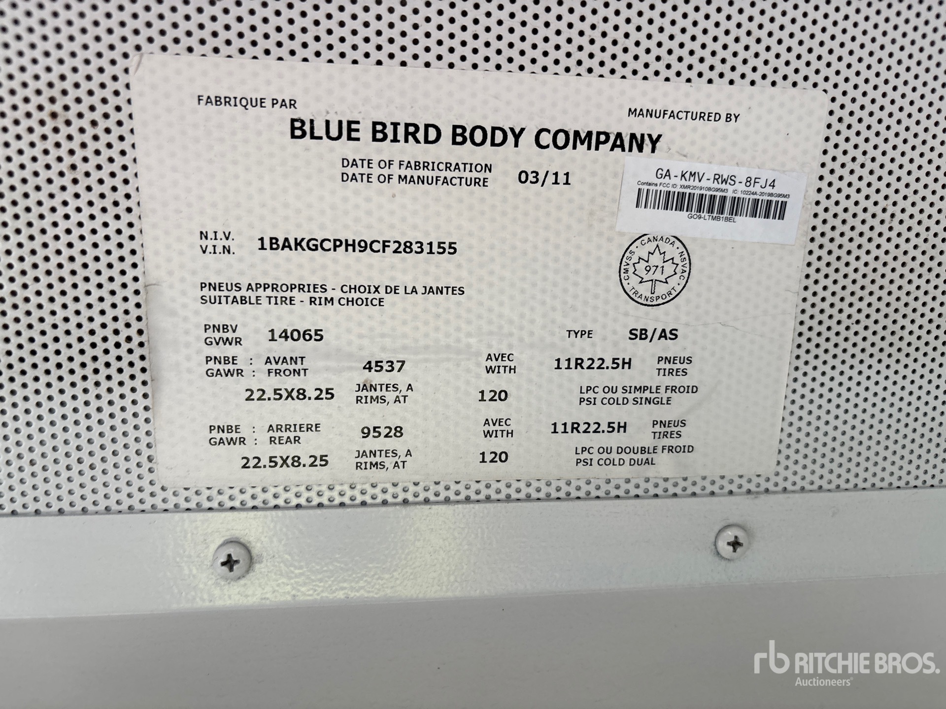 2012 Bluebird School