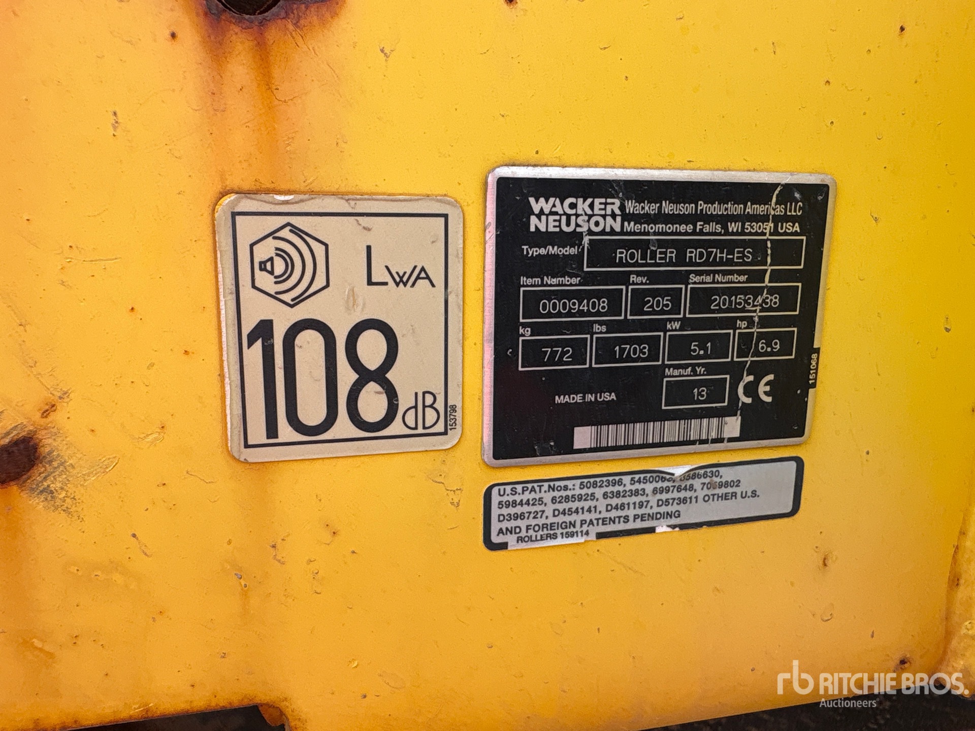2013 Wacker Neuson RD7H-ES