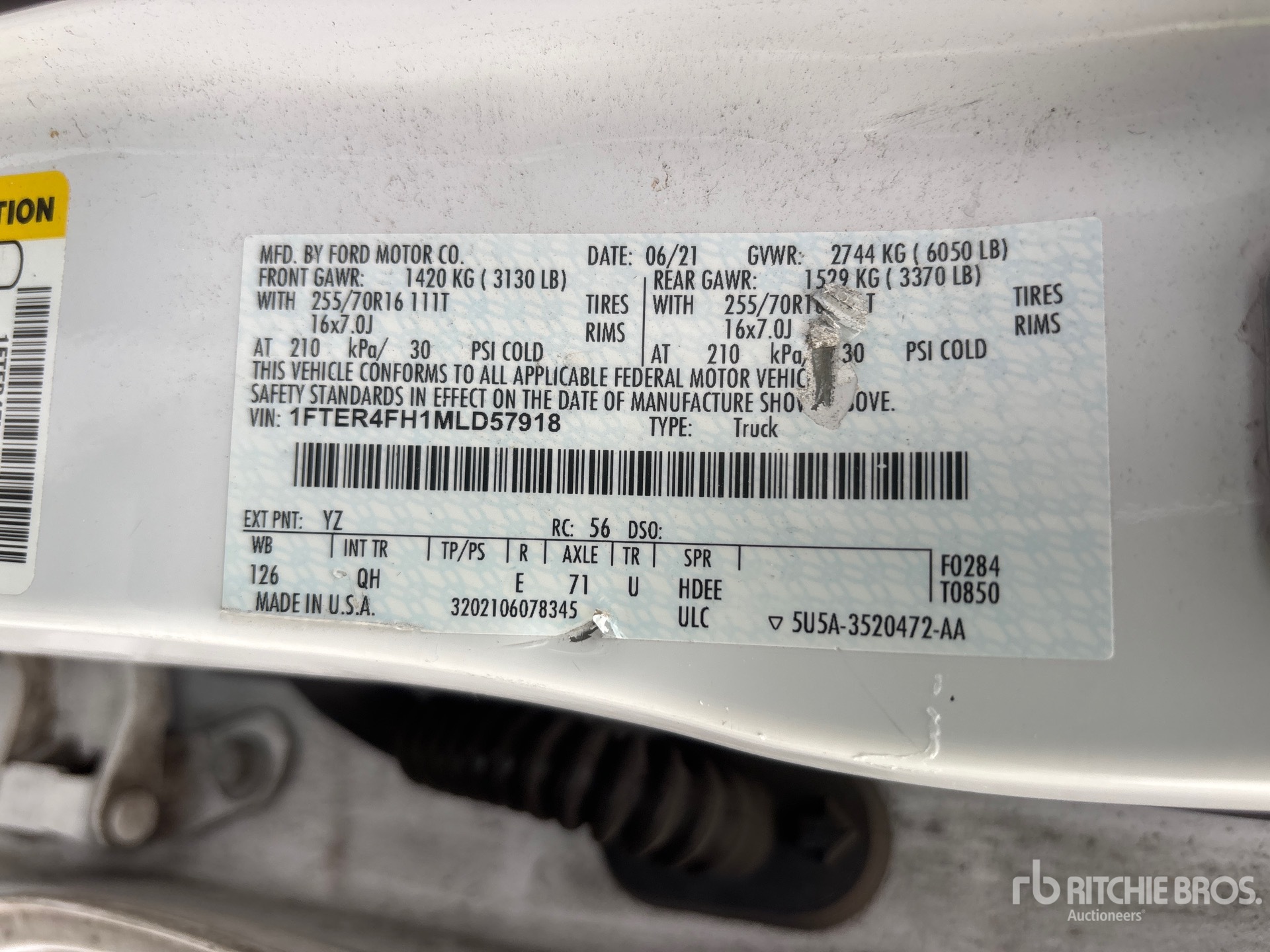 2021 Ford Ranger
