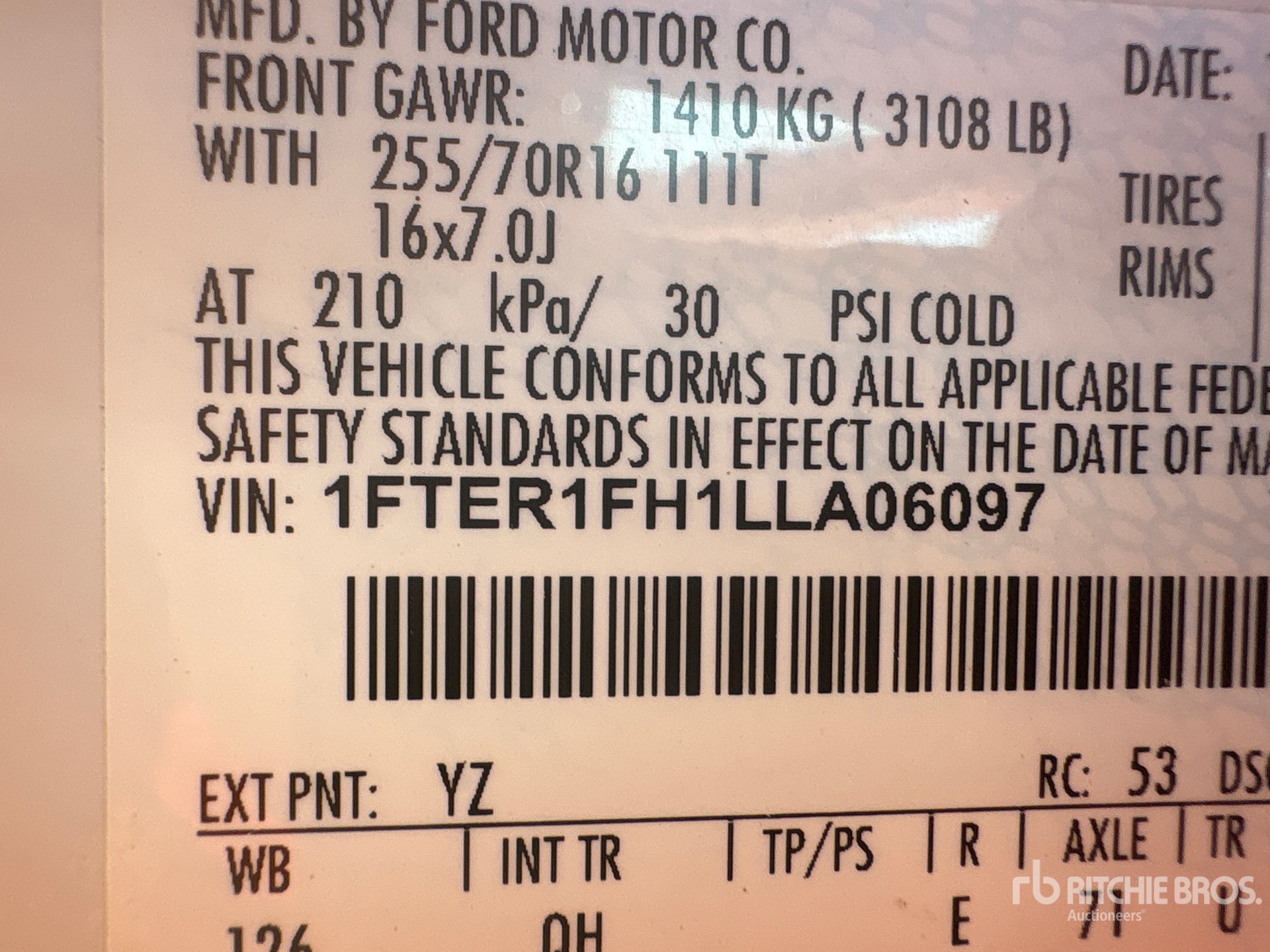 Photo of 2020 Ford RANGER