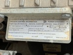Engine with Emission Label