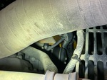 Engine with A/C Compressor