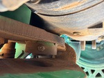 Drivetrain with Rear Axle Oscillating Pin