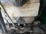 Engine with Emission Label