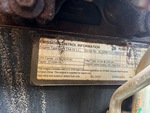 Engine with Emission Label