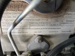 Engine with Emission Label