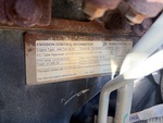 Engine with Emission Label