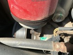Engine with A/C Compressor