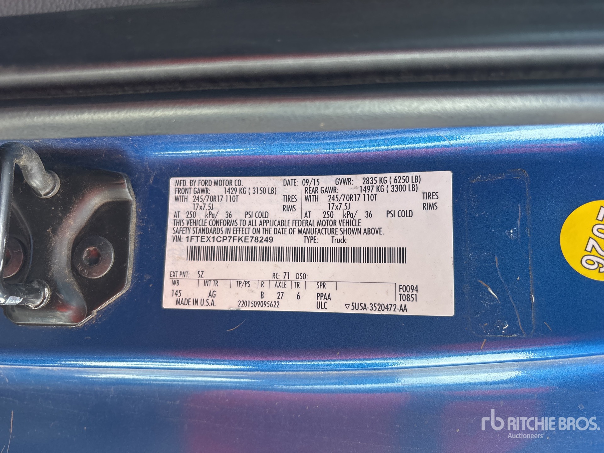 Photo of 2015 Ford F-150