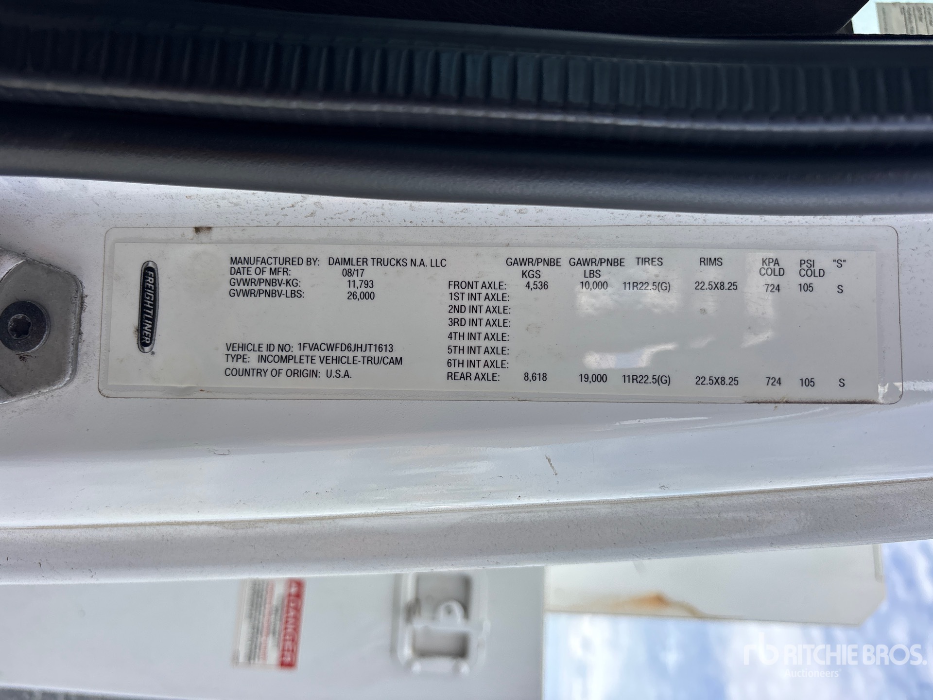 2018 Freightliner M2 106