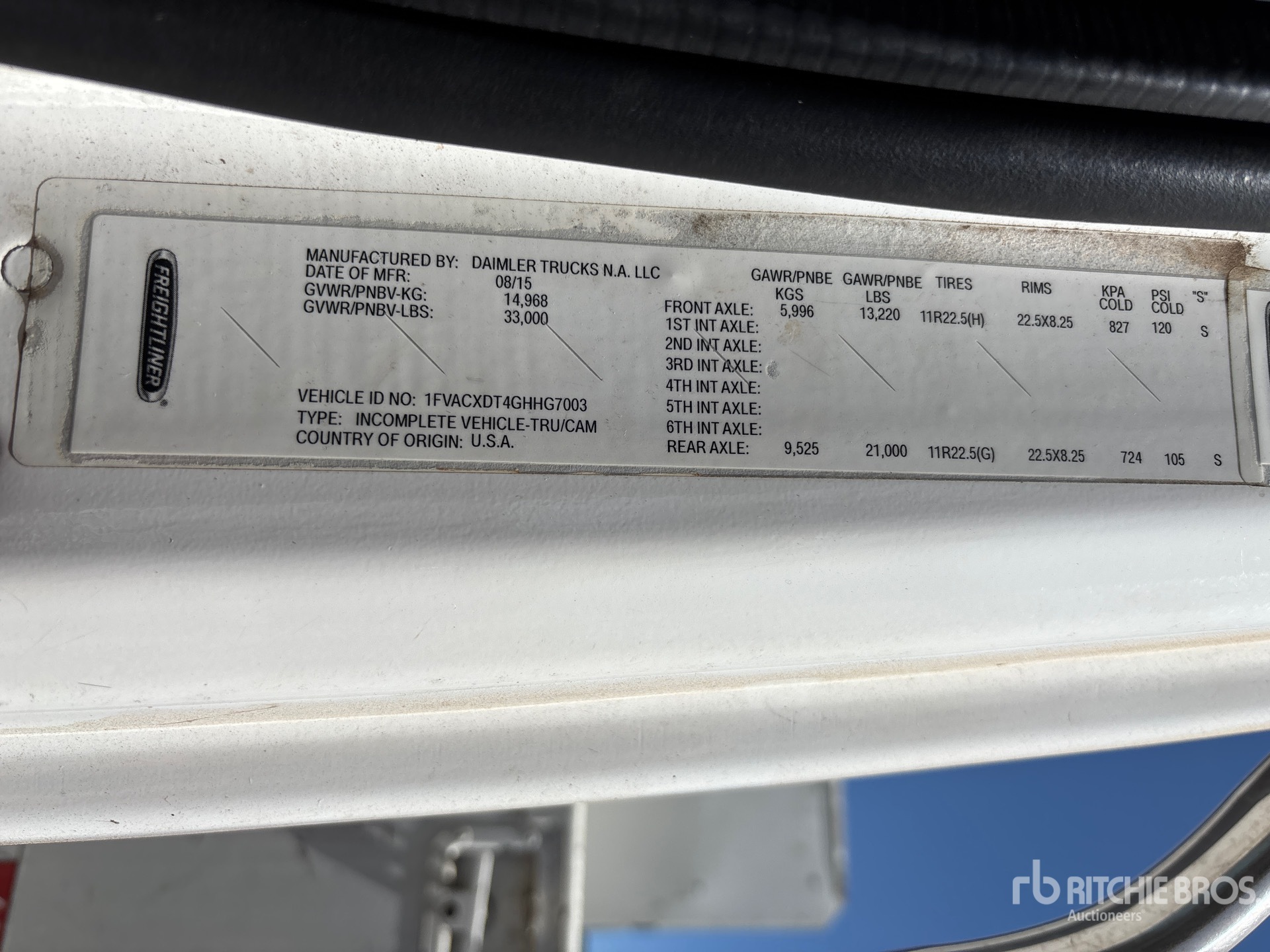 2016 Freightliner M2 106
