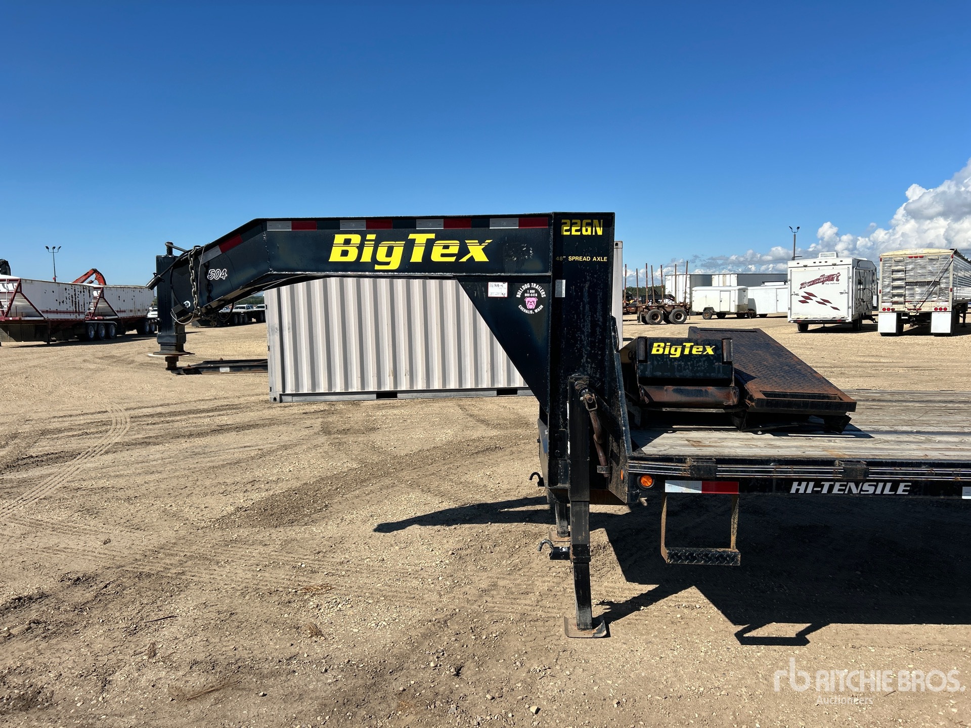 2012 Big Tex 30 ft T/A Gooseneck