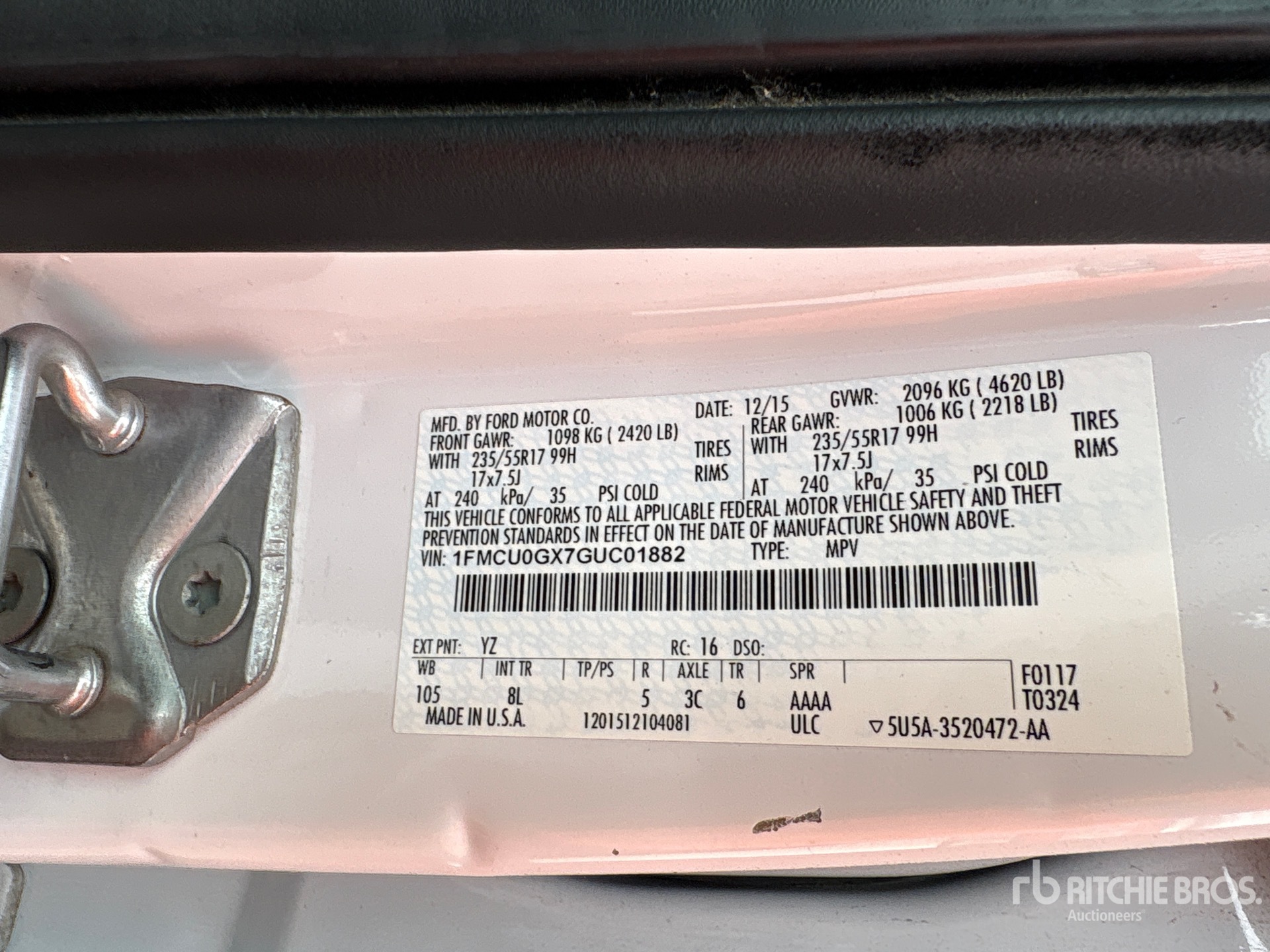 2016 Ford Escape SE