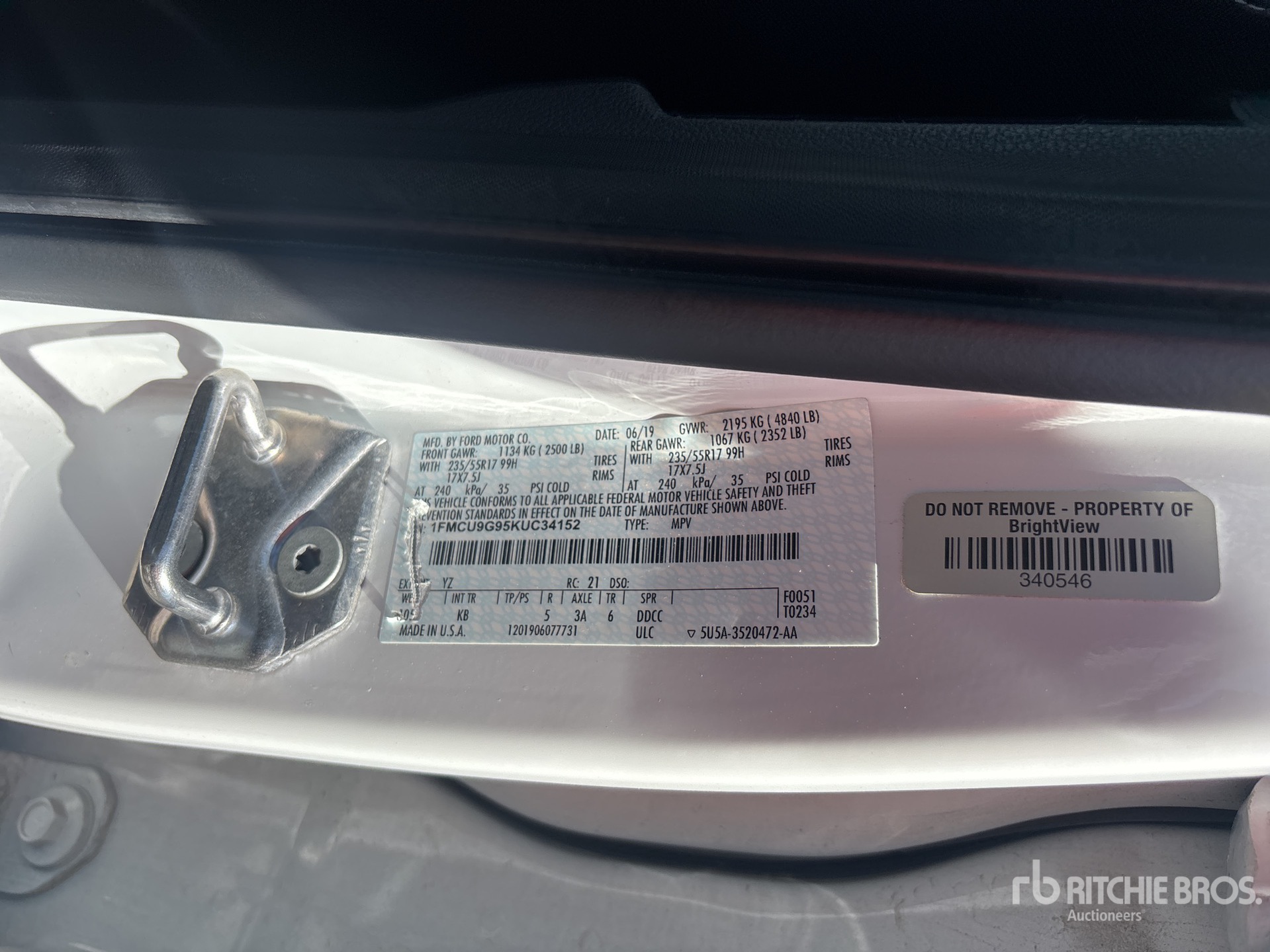 2019 Ford Escape