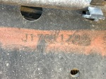 General Appearance with Frame Stamp Serial Number/VIN Photo